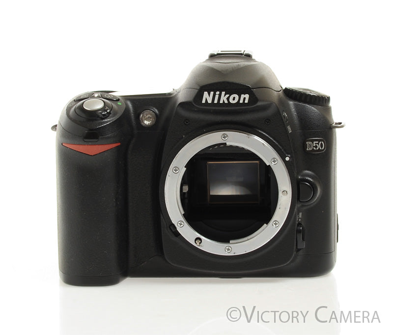 Nikon D50 6.1MP Digital SLR Camera w/ Battery &amp; Charger (~7150 Shots) [EXC] - Victory Camera