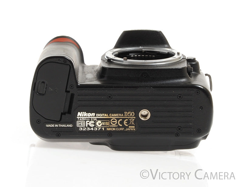 Nikon D50 6.1MP Digital SLR Camera w/ Battery &amp; Charger (~53600 Shots) [EXC+] - Victory Camera