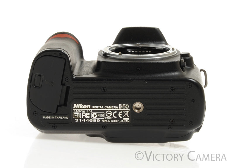 Nikon D50 6.1MP Digital SLR Camera w/ Battery &amp; Charger (~7150 Shots) [EXC] - Victory Camera