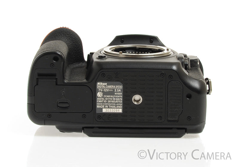 Nikon D500 20.9mp Digital SLR Camera Body ~6400 Shots [EXC+] - Victory Camera