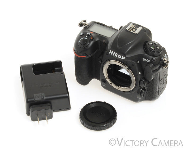 Nikon D500 20.9mp Digital SLR Camera w/ Box (~23,000 Shots) [EXC]