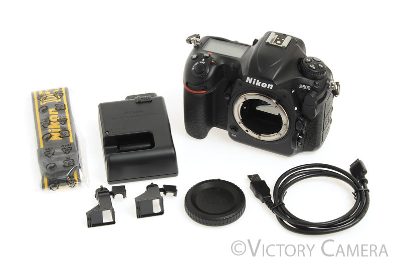 Nikon D500 20.9mp Digital SLR Camera w/ Box (~31,600) [GOOD] - Victory Camera