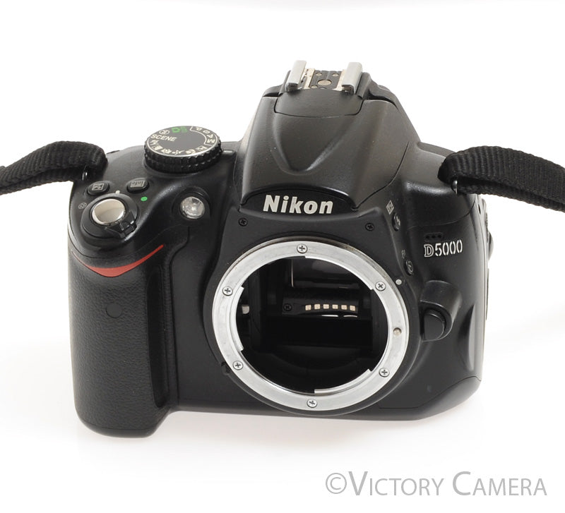 Nikon D5000 12.3MP Digital SLR Camera Body w/ Charger (~40,000 shots) [EXC] - Victory Camera