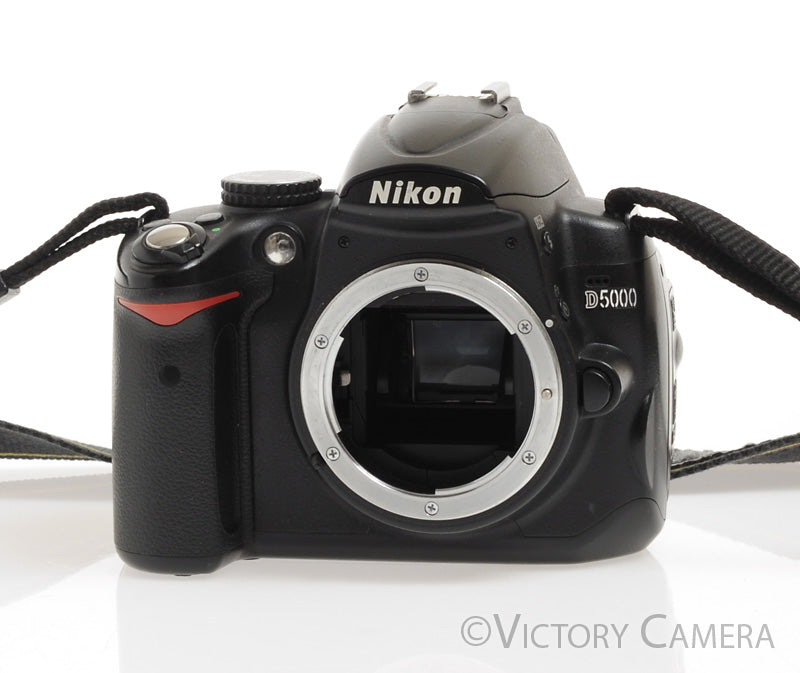 Nikon D5000 12.3MP Digital SLR Camera Body w/ Charger (~40,000 shots) [EXC] - Victory Camera