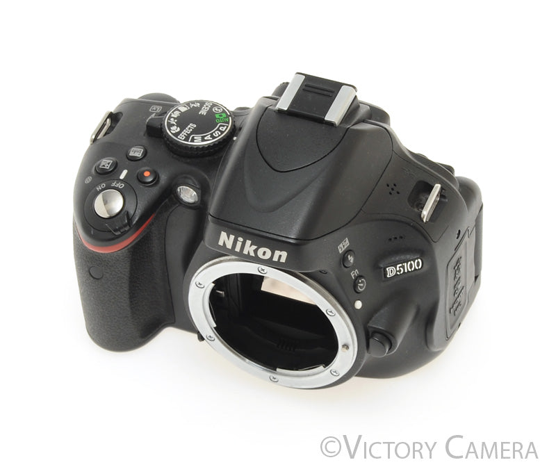 Nikon D5100 16.2MP DSLR Camera Body (~9100 Shots) [EXC+]