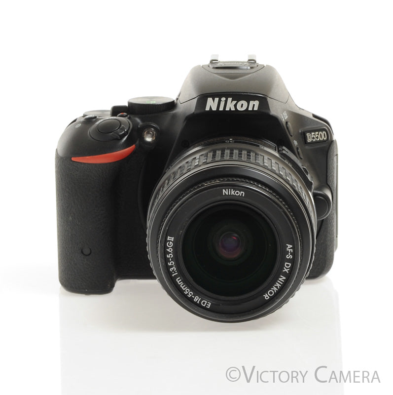 Nikon D5500 24.2MP Digital SLR Camera w/ 18-55mm Zoom Lens 21100 Shots [EXC]