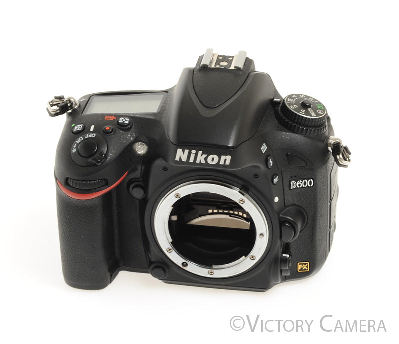 Nikon D600 24.3MP Digital SLR Camera Body (~37,000 Shots) [EXC+] - Victory Camera