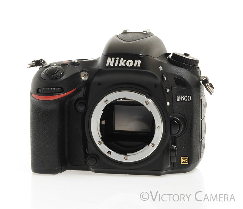 Nikon D600 24.3MP Digital SLR Camera Body (~37,000 Shots) [EXC+] - Victory Camera