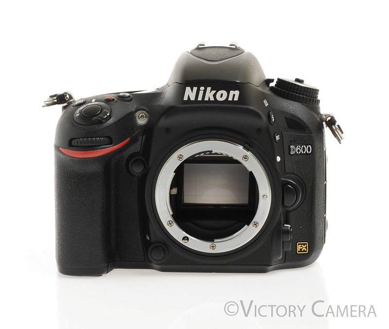 Nikon D600 24.3MP Digital SLR Camera Body (~37,000 Shots) [EXC+] - Victory Camera