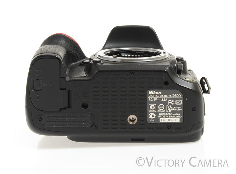 Nikon D600 24.3MP Digital SLR Camera Body (~37,000 Shots) [EXC+] - Victory Camera