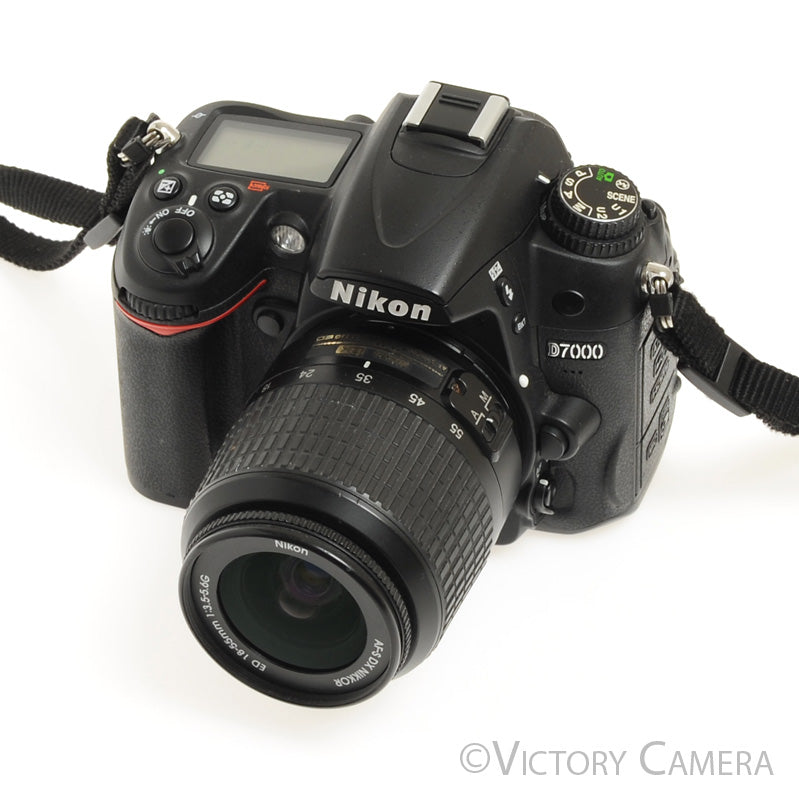 Nikon D7000 16.2MP Digital Camera w/ 18-55mm Lens ~17000 shots- [EXC+] - Victory Camera