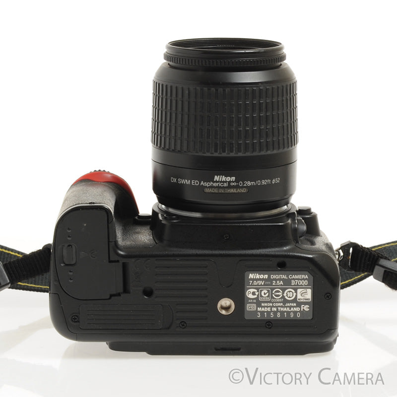 Nikon D7000 16.2MP Digital Camera w/ 18-55mm Lens ~17000 shots- [EXC+] - Victory Camera