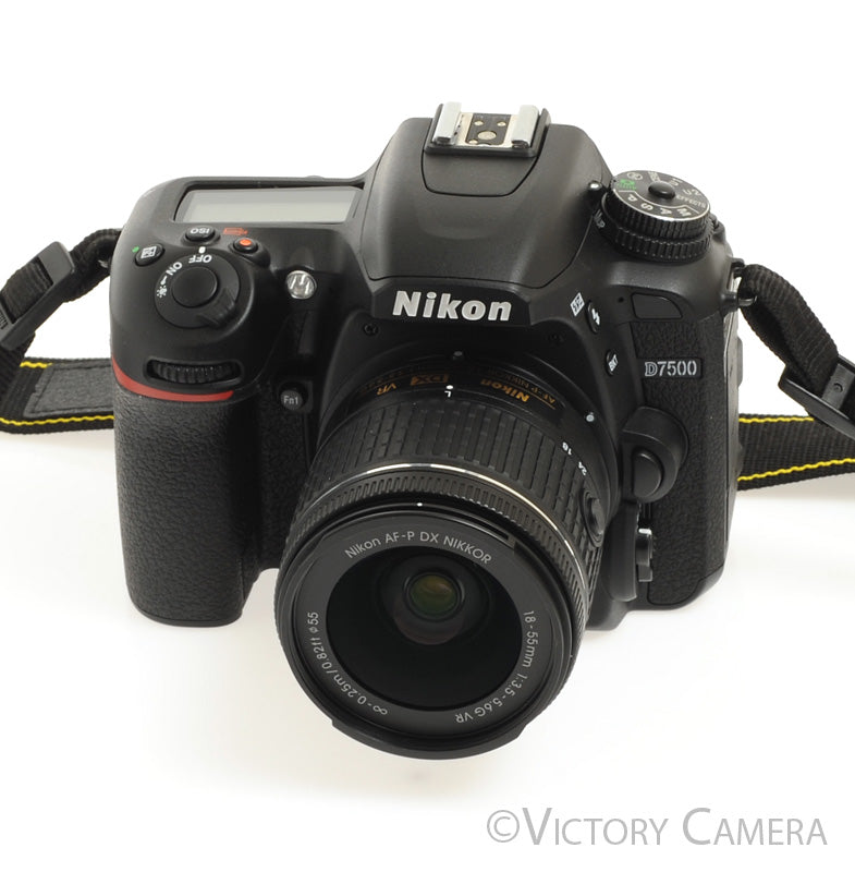 Nikon D7500 20.9MP DX DSLR Nikon D7500 Camera w/ 18-55mm (~2300 Shots) [MINT-]