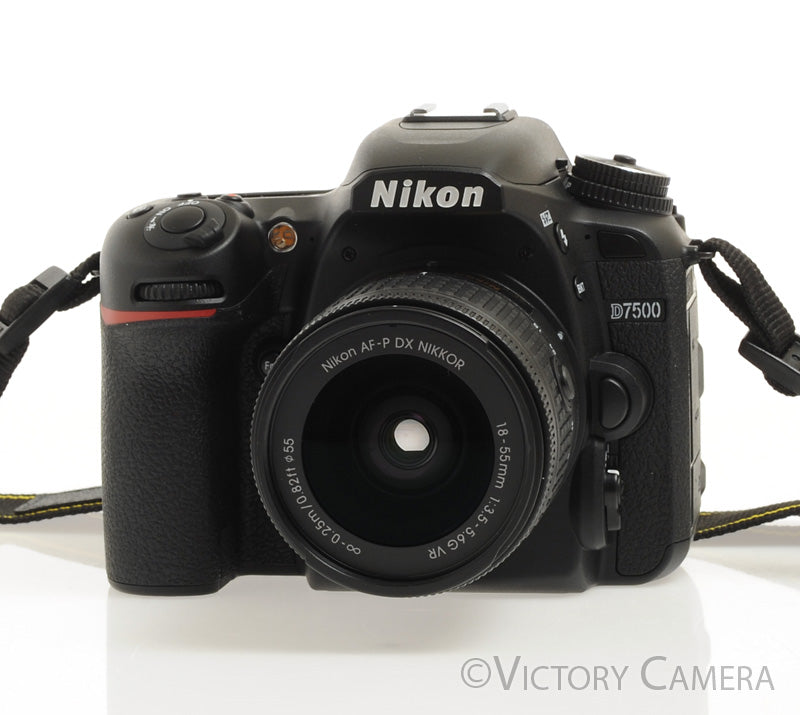 Nikon D7500 20.9MP DX DSLR Nikon D7500 Camera w/ 18-55mm (~2300 Shots) [MINT-]