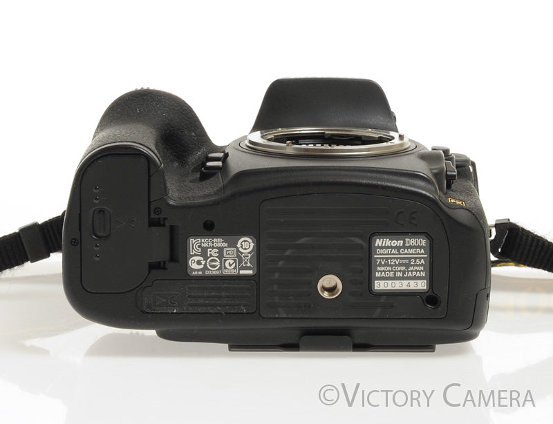 Nikon D800E 36.3MP Full Frame Digital SLR Camera Body ~5400 Shots [EXC+] - Victory Camera