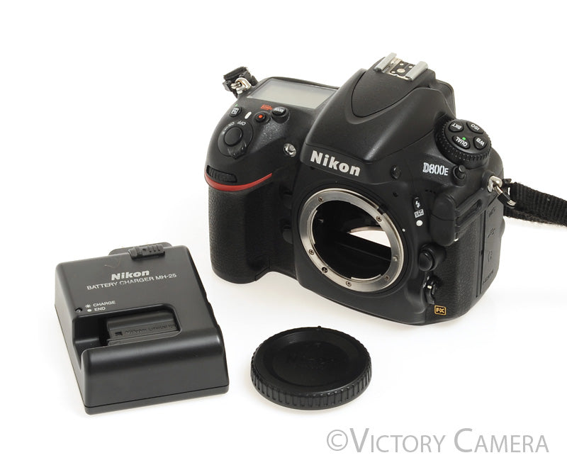 Nikon D800E 36.3MP Full Frame Digital SLR Camera Body ~5400 Shots [EXC+] - Victory Camera