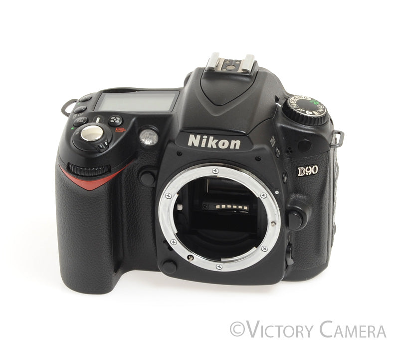 Nikon D90 12.3MP Digital SLR Camera Body -Clean, ~18,700 Shots- - Victory Camera