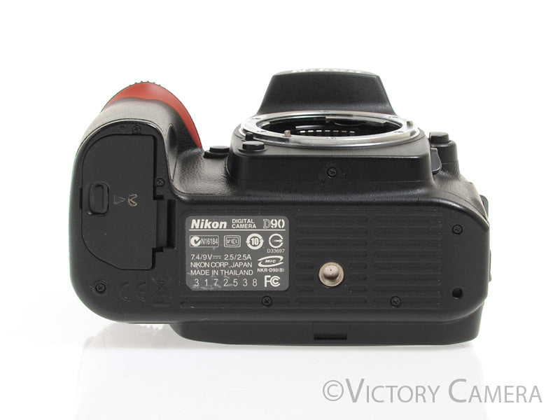 Nikon D90 12.3MP Digital SLR Camera Body -Clean, ~18,700 Shots- - Victory Camera