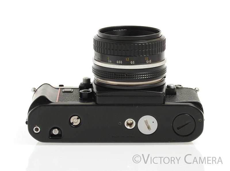 Nikon F3 HP F3HP 35mm Film Camera w/ Nikkor 50mm f1.8 AI Lens  [EXC] - Victory Camera