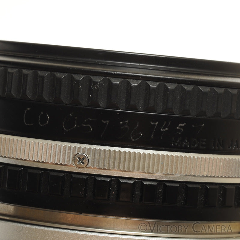 Nikon FM Chrome 35mm Film Camera w/ 50mm f1.8 AI-s Lens -New Seals- [EX+]