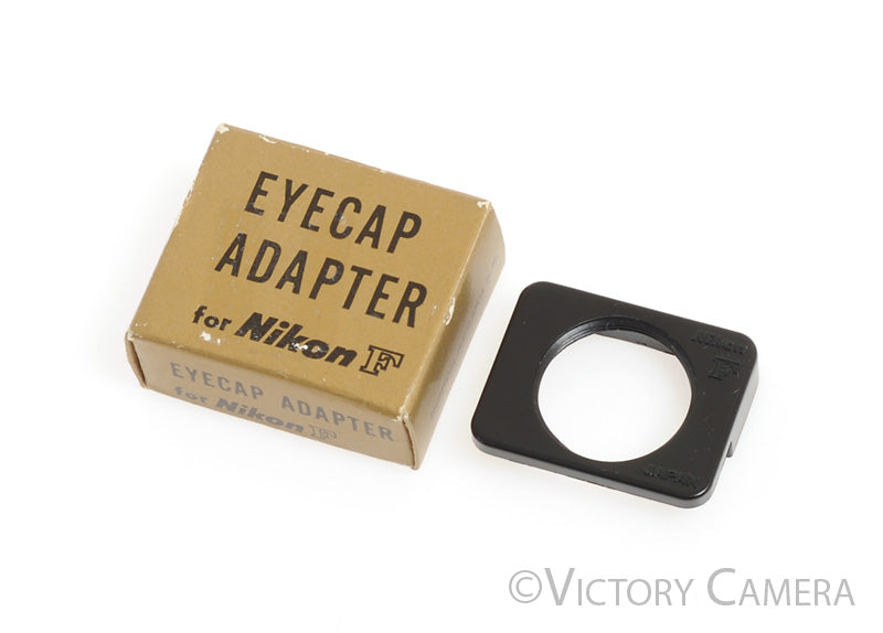 RARE Nikon F Square Rectangular 2 Round Eyecap Adapter [MINT] - Victory Camera