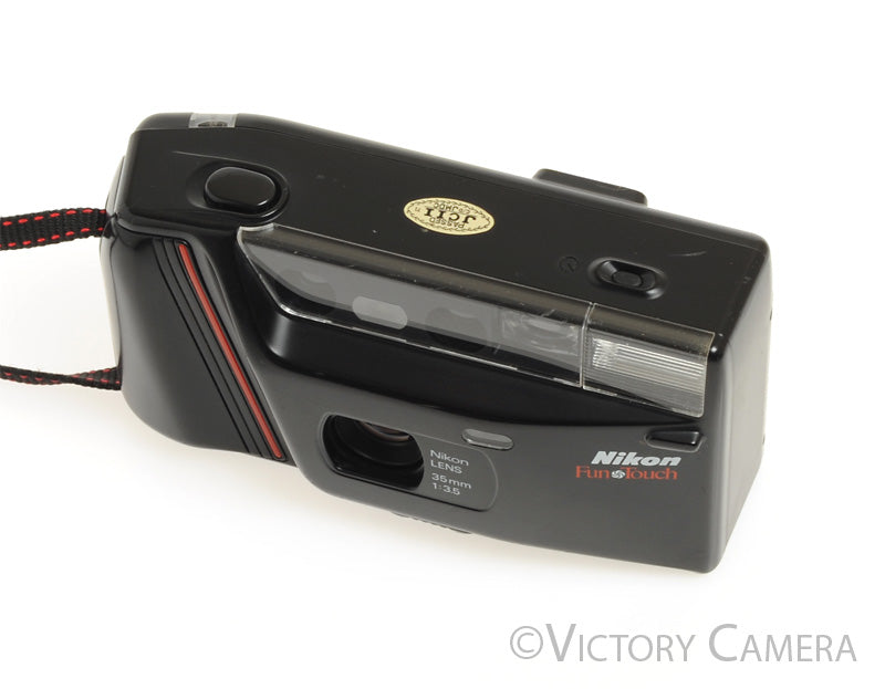 Nikon Fun Touch 35mm Point &amp; Shoot Camera w/ 35mm f3.5 Prime Lens  [EXC] - Victory Camera