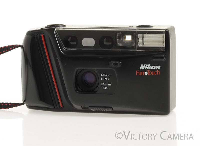 Nikon Fun Touch 35mm Point &amp; Shoot Camera w/ 35mm f3.5 Prime Lens  [EXC] - Victory Camera