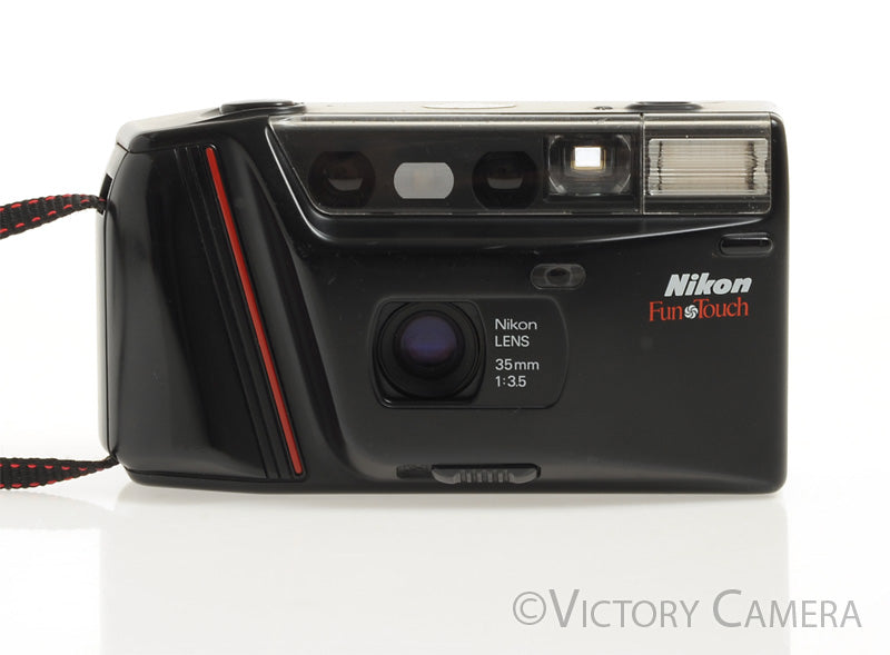 Nikon Fun Touch 35mm Point &amp; Shoot Camera w/ 35mm f3.5 Prime Lens  [EXC] - Victory Camera