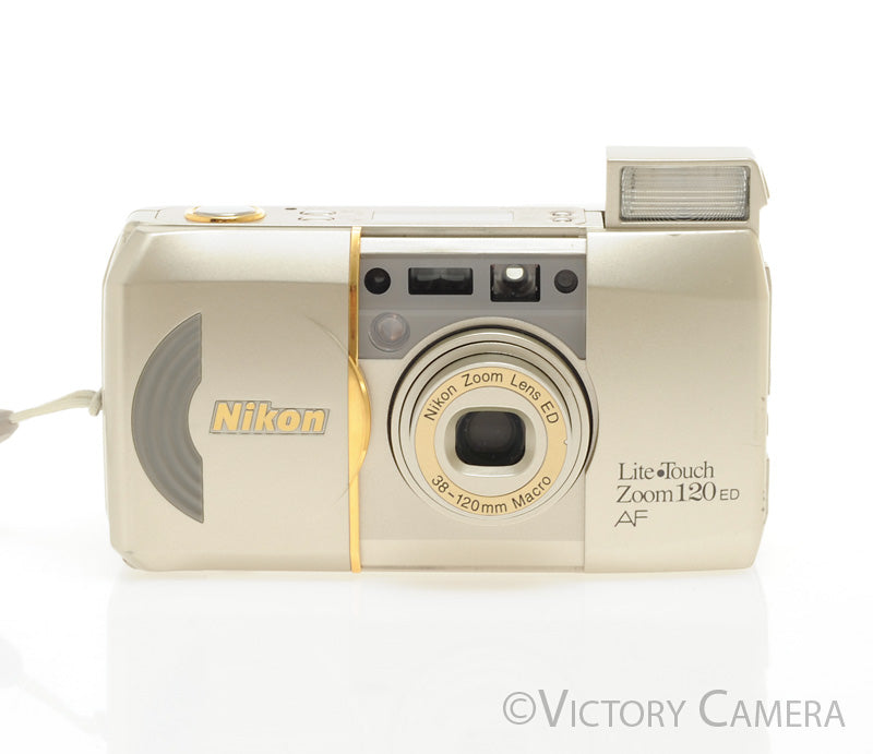 Nikon Lite Touch Zoom 120 ED 35mm Point &amp; Shoot Film Camera [EXC+]