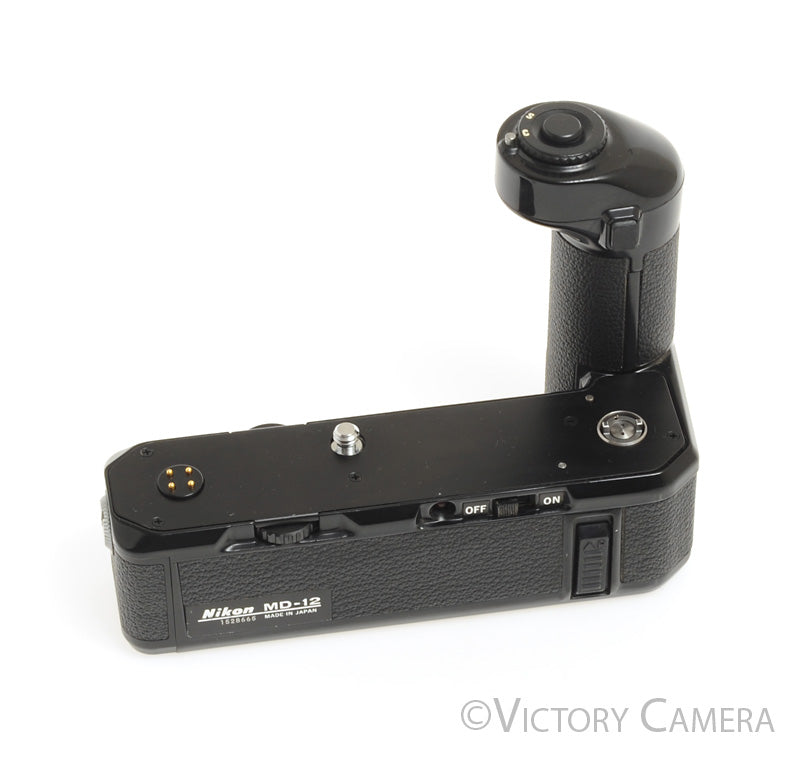 Nikon MD-12 Motor Drive fits FE/FE-2/FM/FM-2/FM3a/FA Cameras [EX] - Victory Camera