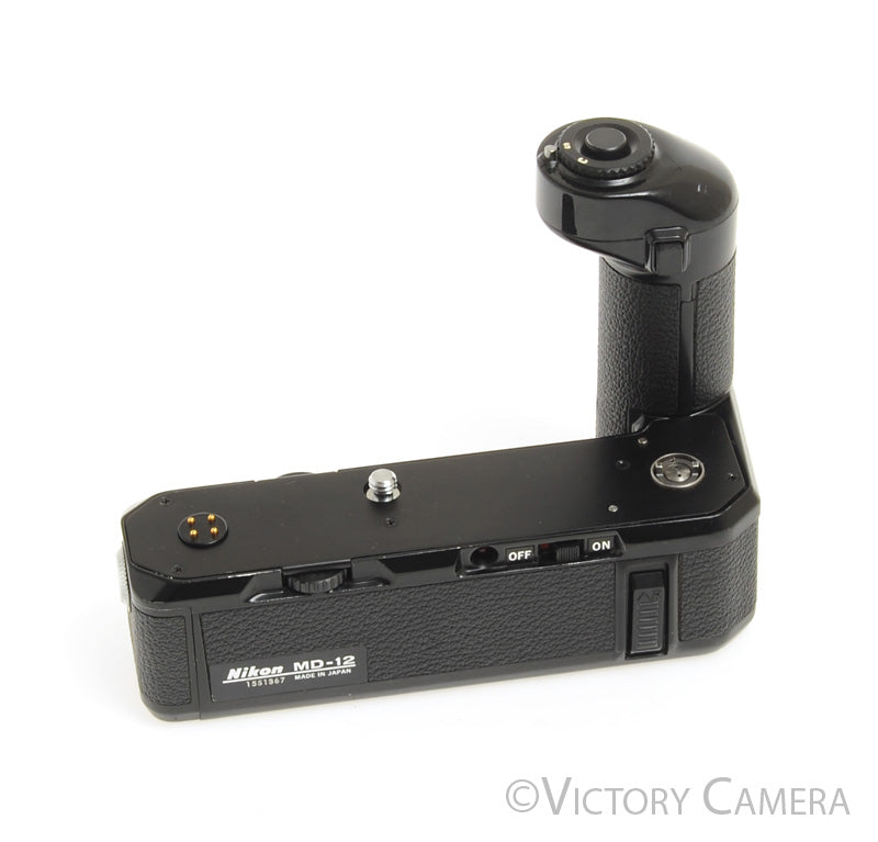 Nikon MD-12 Motor Drive fits FE/FE-2/FM/FM-2/FM3a/FA Cameras [EX+] - Victory Camera