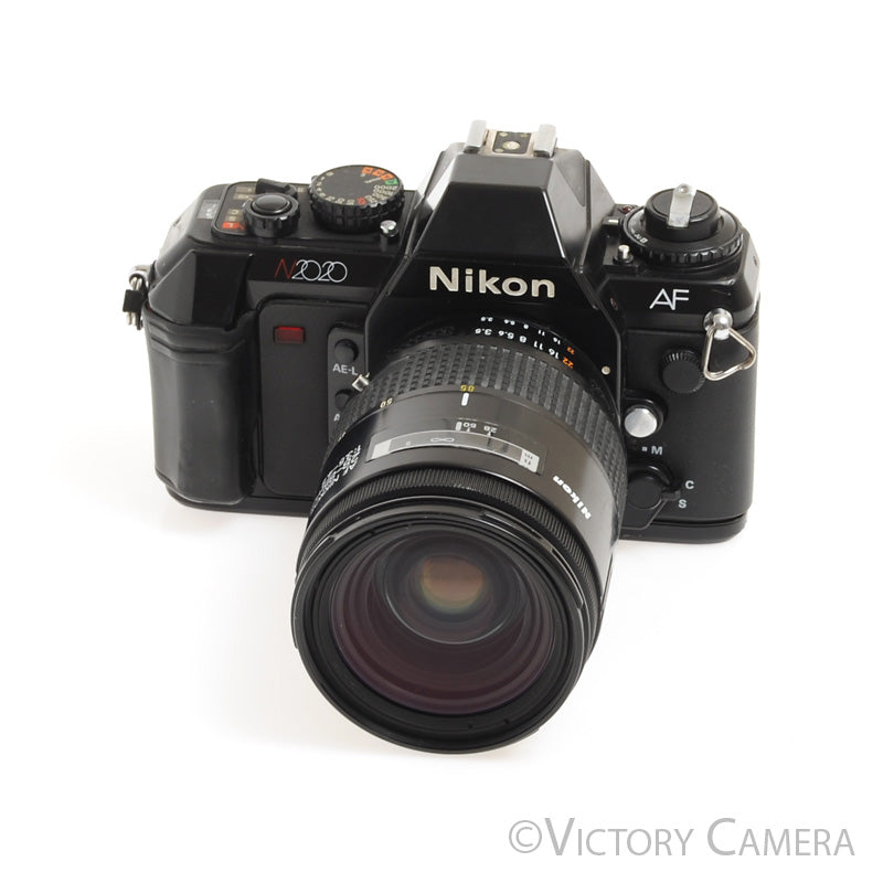 Nikon N2020 AF 35mm Film Camera w/ 28-85mm AF Zoom Lens [EXC-] - Victory Camera