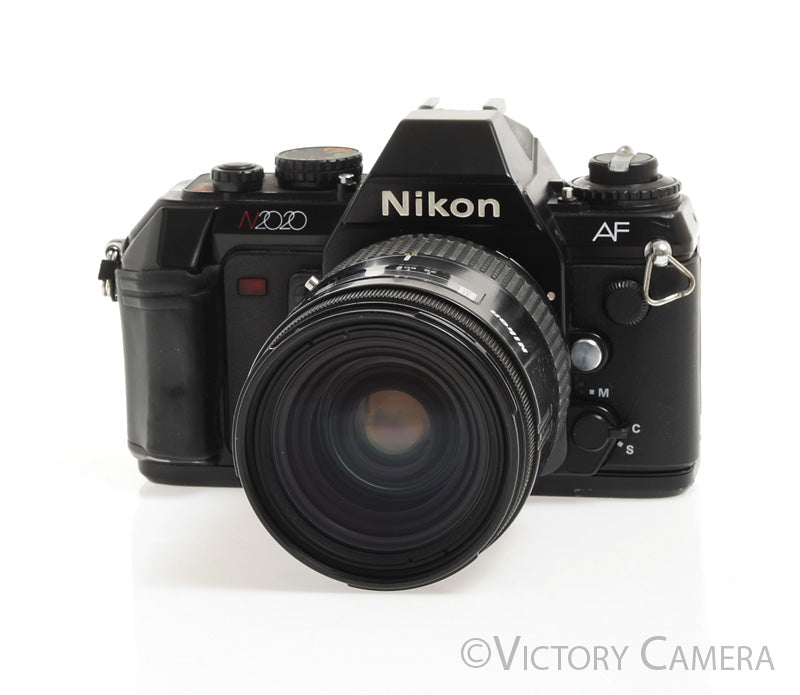 Nikon N2020 AF 35mm Film Camera w/ 28-85mm AF Zoom Lens - Victory Camera
