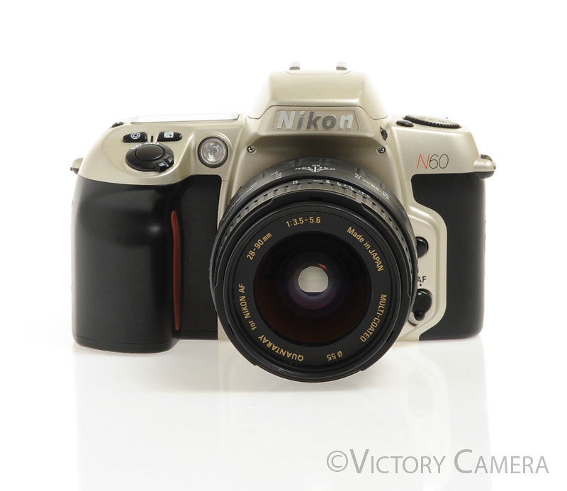 Nikon N60 35mm Film Camera Body w/ AF 28-90mm Zoom Lens [EX+] - Victory Camera