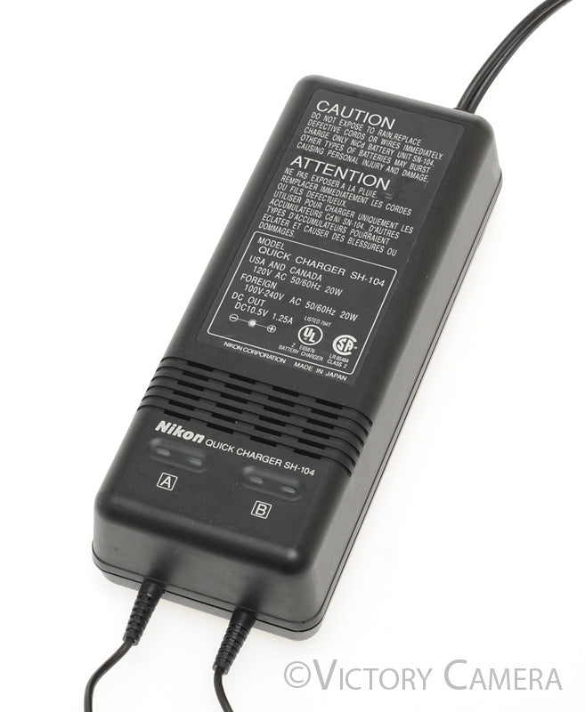 Nikon Quick Charger SH-104 Battery Charger for SN-104 [EXC]