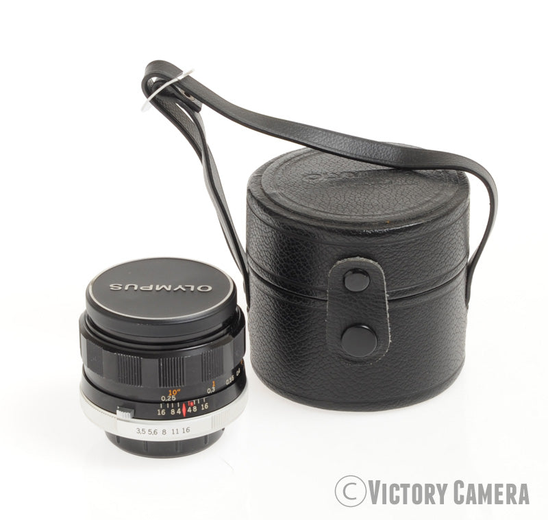 Olympus Rare G.Zuiko 28mm f3.5 Auto-W Wide Lens for M42 Screw Mount [EXC] - Victory Camera