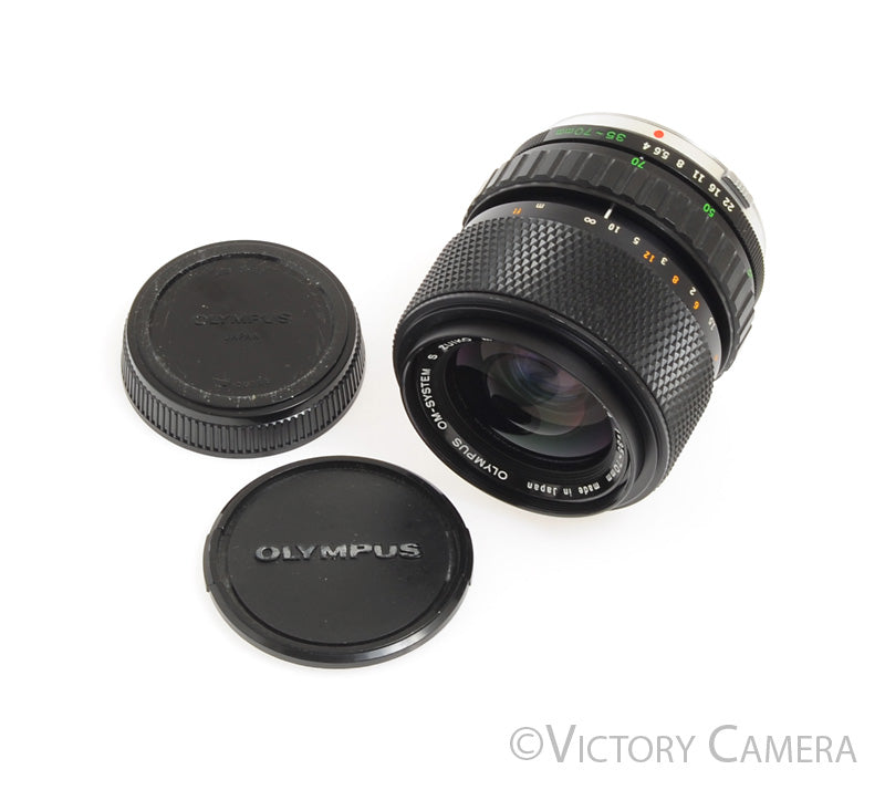 Olympus OM S Zuiko MC Auto-Zoom 35-70mm f4 Lens -Clean-