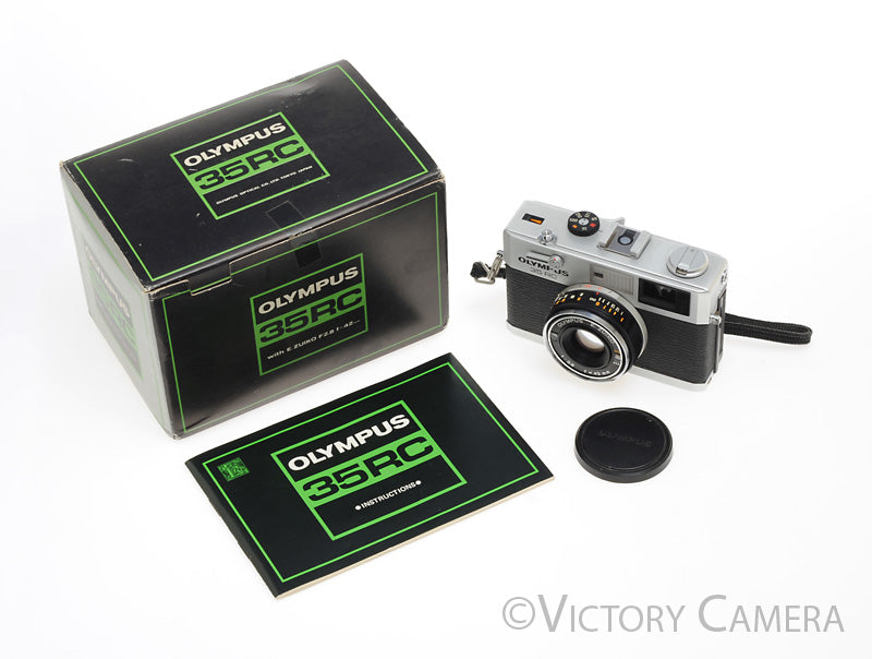 Olympus 35Rc 35 RC Rangefinder Camera w/ 42mm f2.8 Lens -New Seals- [EXC-]