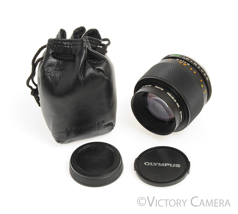 Olympus Zuiko 90mm f2 Auto-Macro Lens for OM [MINT-] - Victory Camera