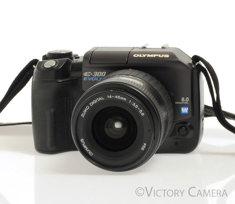 Olympus Evolt E-300 8MP CCD Sensor Digital Camera w/ 14-45mm, 40-150mm [EXC+] - Victory Camera