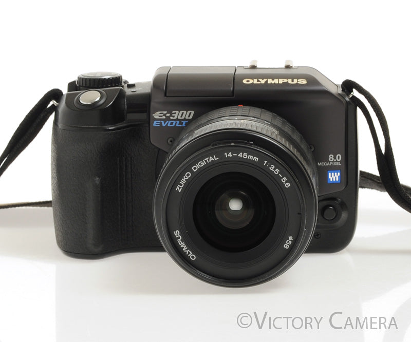 Olympus Evolt E-300 8MP CCD Sensor Digital Camera w/ 14-45mm, 40-150mm [EXC+] - Victory Camera