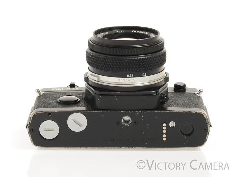 Olympus OM-4T Titanium 35mm Film Camera w/ 50mm f1.8 Lens -New Seals- [EXC-] - Victory Camera