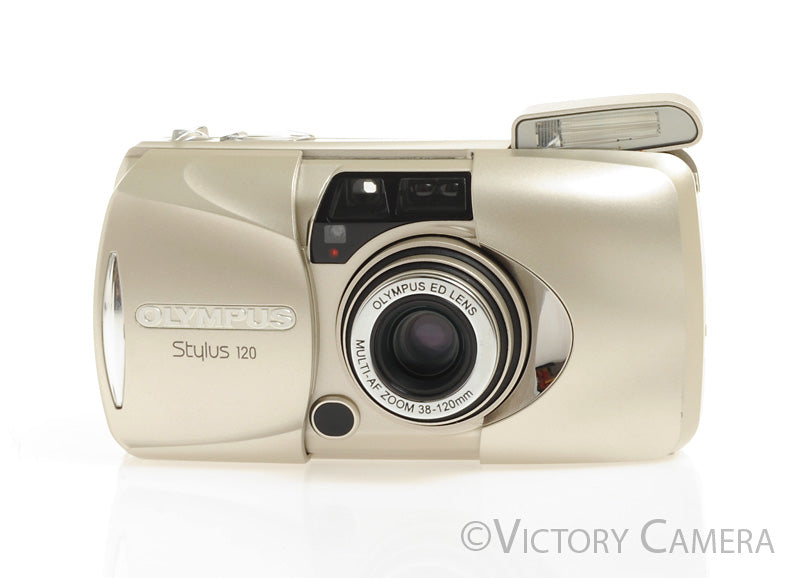 Olympus Stylus 120 35mm Point & Shoot Camera w/ 38-120mm Lens [EXC+] - Victory Camera