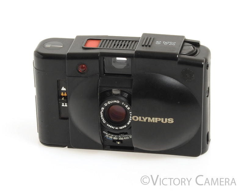 Olympus XA2 35mm Compact Film Camera w/ 35mm f3.5 Lens -New Seals- [EXC] - Victory Camera