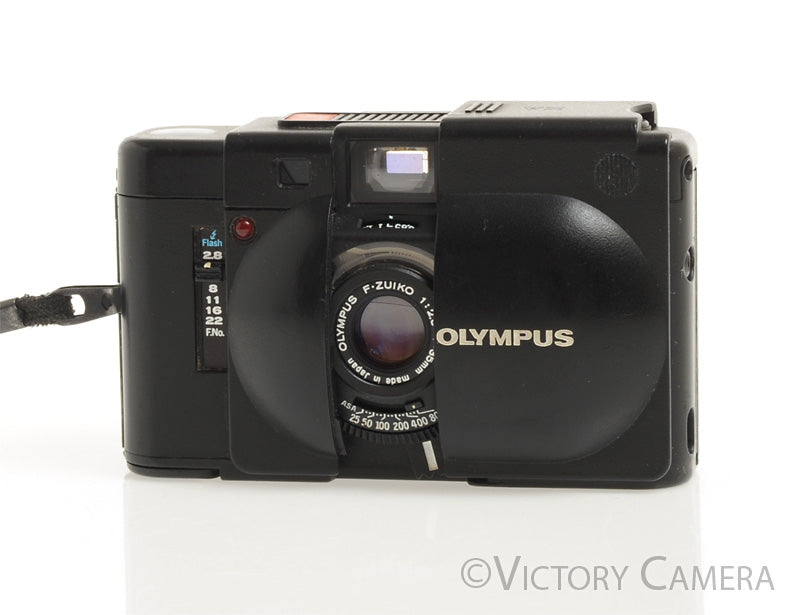 Olympus XA 35mm Rangefinder Film Camera w/ 35mm f2.8 Lens -New Seals- [EX] - Victory Camera