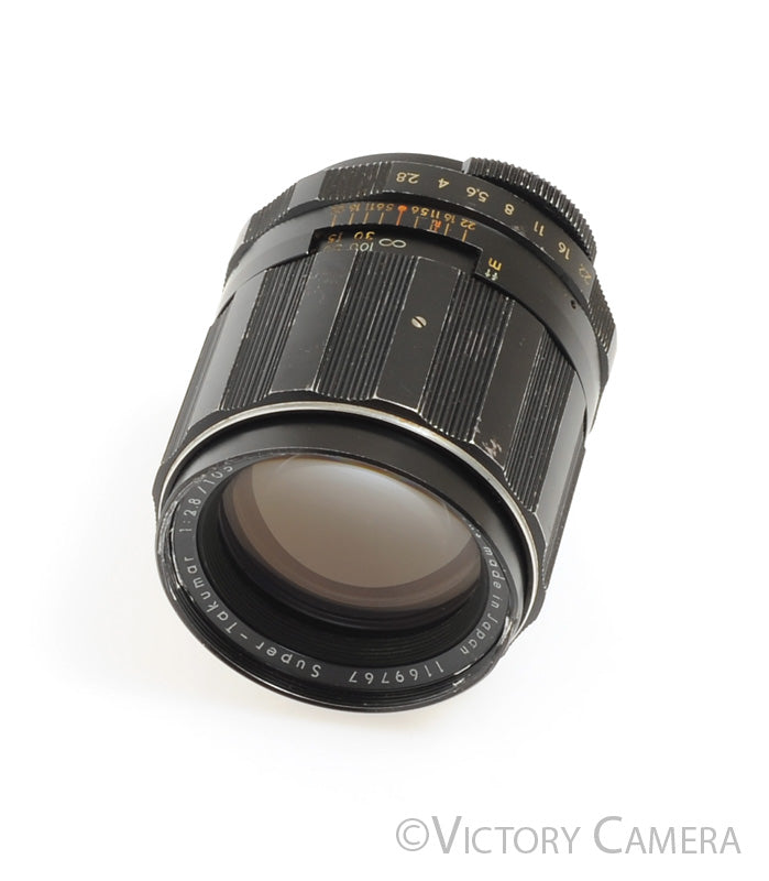 Pentax Super Takumar 105mm f2.8 Telephoto Lens for M42 Screw Mount  [BAR] - Victory Camera