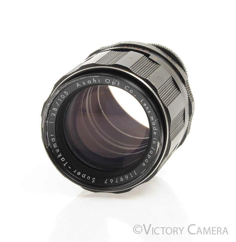 Pentax Super Takumar 105mm f2.8 Telephoto Lens for M42 Screw Mount  [BAR] - Victory Camera