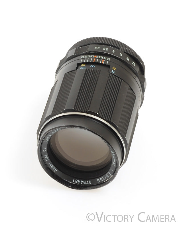 Pentax Super-Takumar 135mm F3.5 M42 Mount Portrait Lens [BAR] - Victory Camera