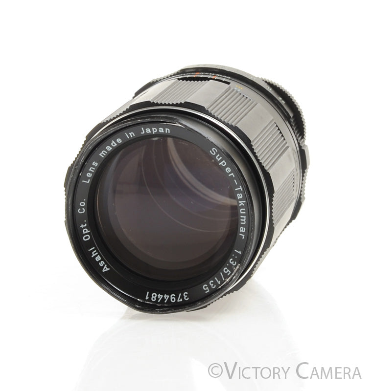 Pentax Super-Takumar 135mm F3.5 M42 Mount Portrait Lens [BAR] - Victory Camera