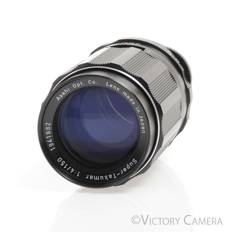 Pentax Super Takumar 150mm f4 Telephoto Lens for M42 Screw Mount -Clean- - Victory Camera